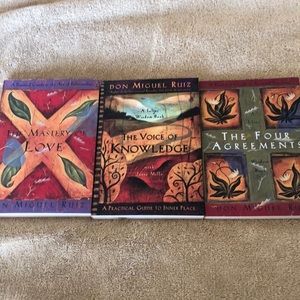 Don Miguel Ruiz personal growth/self help books